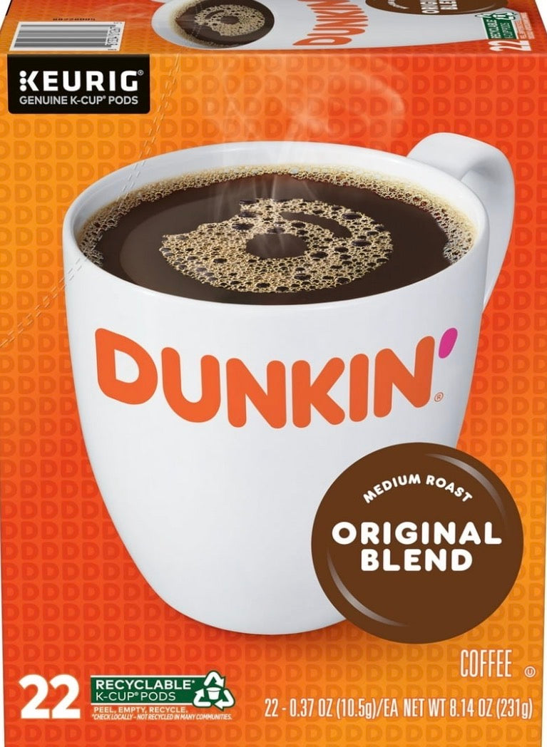 Dunkin’ Donuts 22ct Kcups