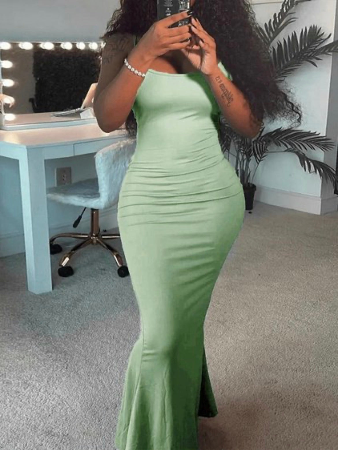 Mint Green Sun Dress 👗