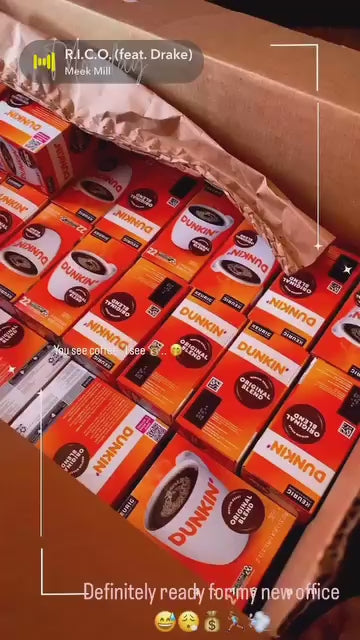 3 Pack Dunkin’ Donuts 22ct k-cups original blend coffee